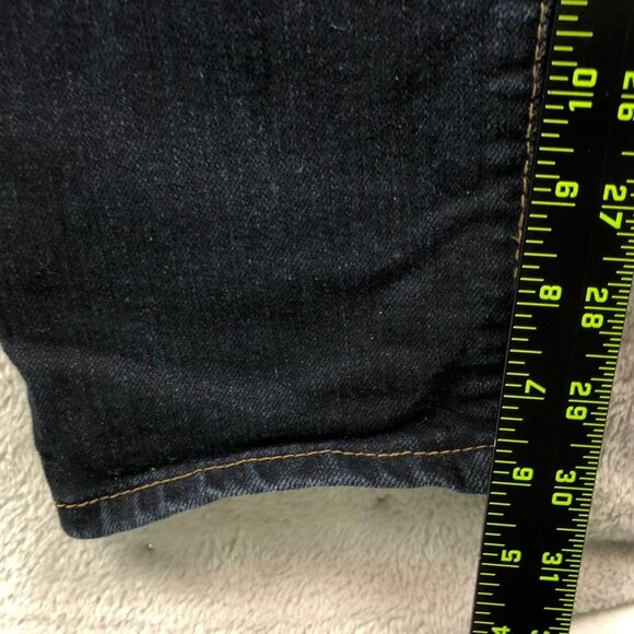 Impression Womens Embroidered Jeans Size 21 Blue Denim Angel Wings Casual Y2K - Picture 6 of 15